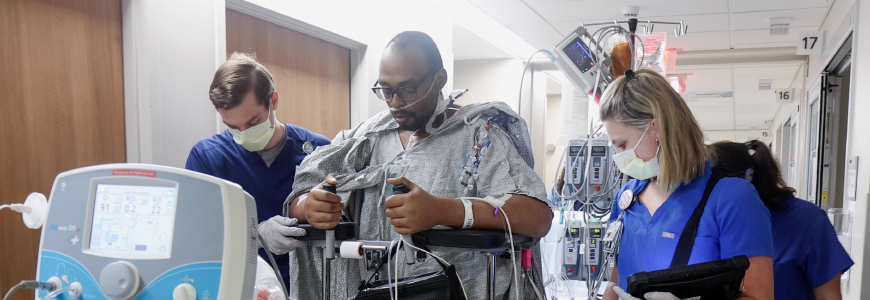 A young Graham, N.C., father became the second person in the world to receive a BiVACOR Total Artificial Heart (TAH) as a bridge to transplant