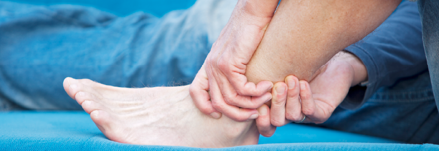 A hurting ankle