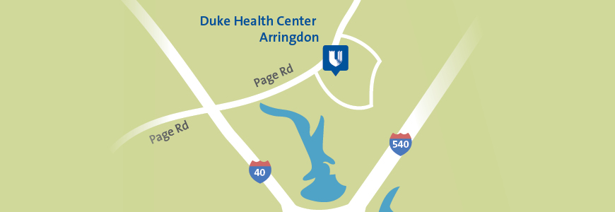 Map to Arringdon Clinic