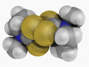 Disulfiram drug molecule