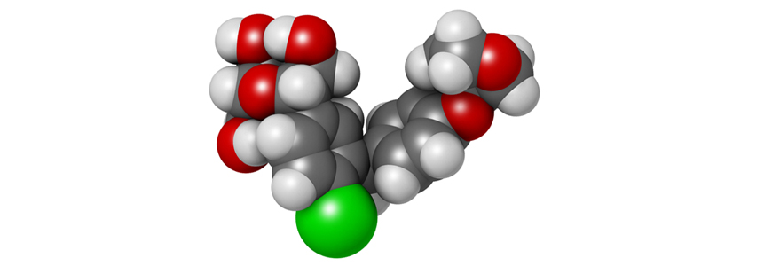 Empagliflozin Diabetes Drug Molecule