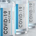 Vials of COVID vaccine