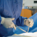 Close up of surgeon during an operation