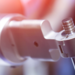 Close up of surgical robotic arm