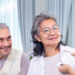 Senior couple get medical checkup on heart and cardiovascular system