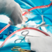 heart surgery, close-up