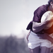 A rugby player being tackled during a game and sustaining an injury