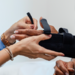 Female orthopedist fits her patient with a wrist splint 